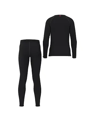 LÖFFLER | Ensemble de sous-vêtements pour enfants TRANSTEX® WARM | schwarz